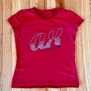 Armani exchange red t-shirt women’s size small